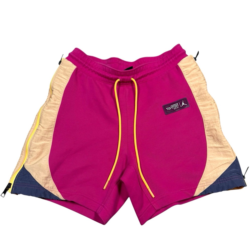 Nike Men's Jordan 23 Engineered Fleece Shorts Fireberry Size S -CZ4822-615